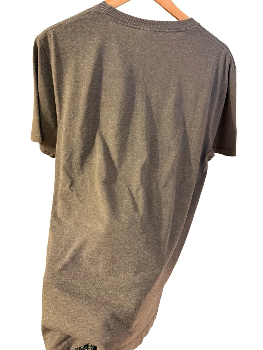 The North Face Men's Half Dome Logo T-Shirt Size Medium Grey Orange (D)
